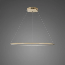 Lampa wisząca Ledowe Okręgi No.1 60cm 3k mocha (LA073/P_60_in_3k_mocha) - ALTAVOLA DESIGN