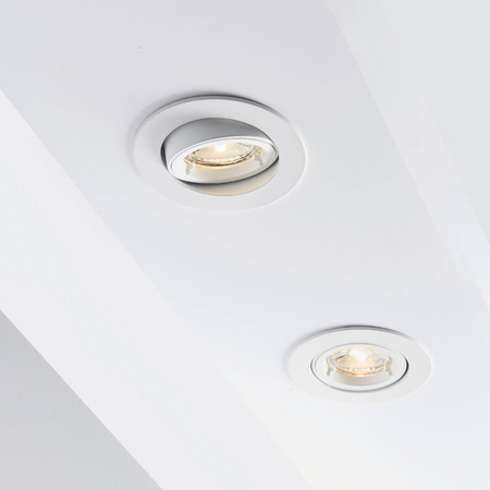 Lampa wpuszczana Cast tilt 50W (76007) - Saxby