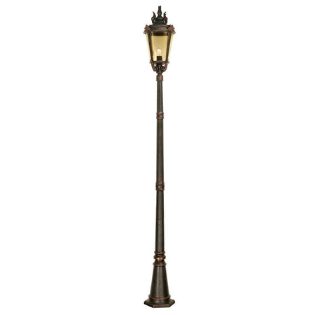 Lampa zewnętrzna, stojąca BALTIMORE kol. STARY BRĄZ (BT5/L) - Elstead Lighting