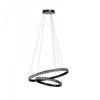 Kryształowa lampa wisząca AZALEA 60+40 3-STEP DIMM BK (AZ6773) Azzardo