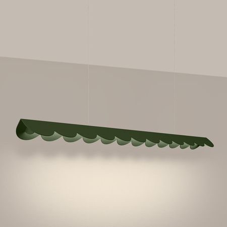 Lampa wisząca BISCUIT zielona oliwka LED 3000K (TH.559) - Thoro Lighting