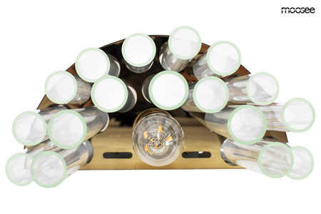 MOOSEE lampa ścienna PORTOFINO złota (MSE010400201) - Moosee