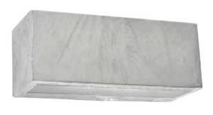 Kinkiet zewnętrzny ASKER 1700 GALVANIZED LED 8W 3000K UP / DOWN EEI F Norlys