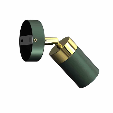 Kinkiet JOKER GREEN/GOLD 1xGU10 (MLP7717) - Milagro