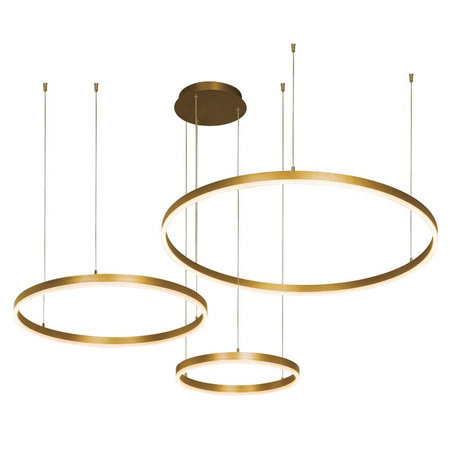 PENDANT LIGHT 136W 3000K BRUSHED GOLD (1956 Zambelis) - Zambelis
