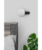 Lampa ścienna / kinkiet czarny Kuul D1 z włącznikiem (KLD12001) - Ummo