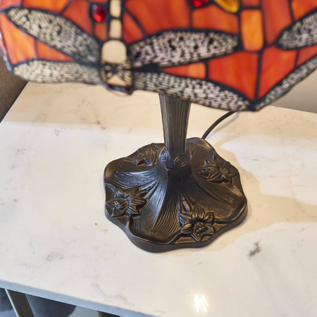 Lampa Stołowa Dragonfly flame (64093) Tiffany