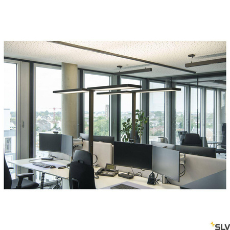 Lampa podłogowa WORKLIGHT PRO 150 W czarna (1007465) - SLV