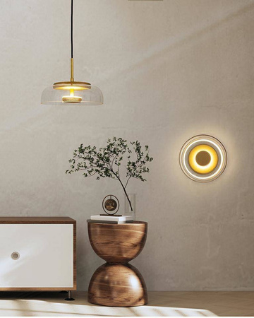 MOOSEE lampa ścienna EDEN WALL złota (MSE010400216) - Moosee