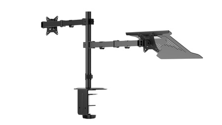 Uchwyt na monitor w systemie Vesa, z tacą na laptopa ML2 (LV9908) - LVN SYSTEM
