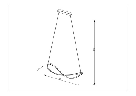 ROSENTRA LAMPA WISZĄCA CZARNA/BLACK (P241060001) - Zuma Line