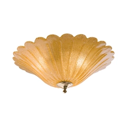 Plafon Bacelo 45 - Mosiądz polerowany-złoty (160 mm)   (8158) - Amplex