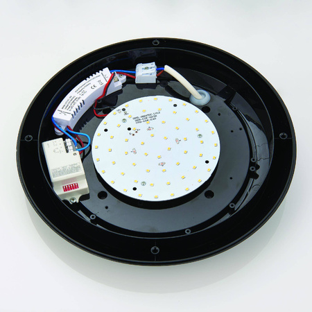 Plafon Seran Microwave plain IP65 12W (78607) - Saxby