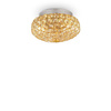 Plafon KING PL3 kol. złoty (75402) Ideal Lux