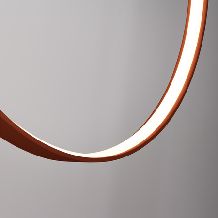 Lampa wisząca RIO 78 ochra czerwona LED 3000K (TH.406) - Thoro Lighting