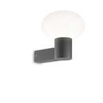 Lampa ścienna / Kinkiet CLIO Antracyt (CLIO_MAP1_ANTRACITE) - Ideal Lux