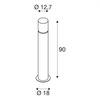 ROX ACRYL 90 E27 socket, stal szlachetna 304 (1001490) - SLV