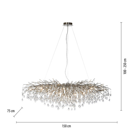 Lampa wisząca ICICLE (2031-55) - Paul Neuhaus