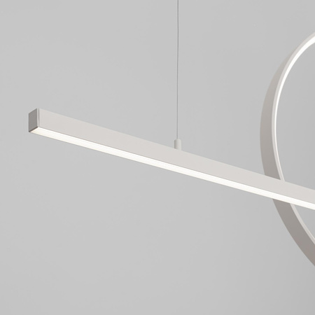 Lampa wisząca GLAD biała LED 4000K (TH.493) - Thoro Lighting