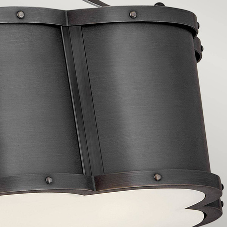 Lampa sufitowa Chance, Czarny (QN-CHANCE-SF-S-BLB) - Quintiesse