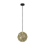 Lampa wisząca SKOURA czarna (39754) - EGLO