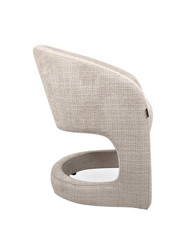 MaMaison krzesło SHELLY beżowe (MM001501100356) - MaMaison