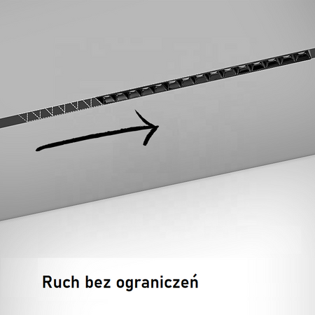 Szyna magnetyczna LWQ-1M-TRIM Magneto (Abigali-LWQ-1M-TRIM)