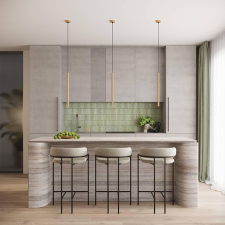 Lampa wisząca ARCHE 3P złota (SL.1342) - Sollux Lighting