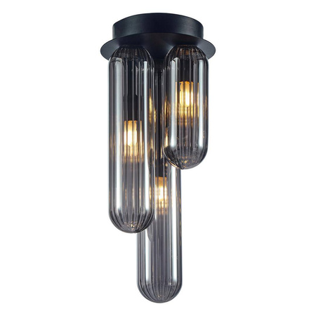 Lampa sufitowa PAX BLACK 3 (ML0339) - Milagro