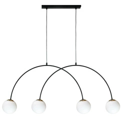 BOW LAMPA WISZĄCA CZARNY (1220) - Zuma Line