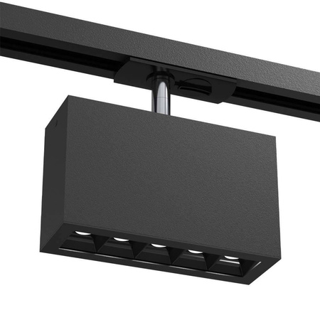 Spot A - Glare track 5 - Czarny - Szynoprzewód 1F 230V 4000K   (6323) - Brosline