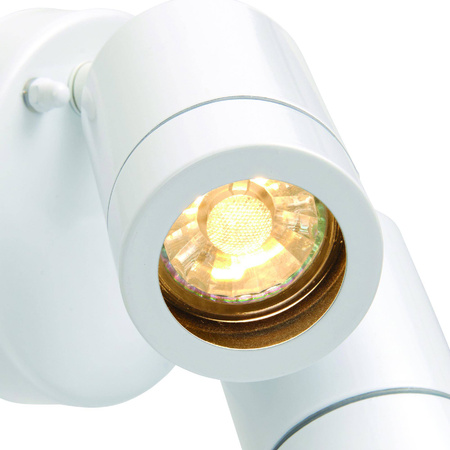 Kinkiet Palin 2lt spot wall IP44 7W (75444) - Saxby