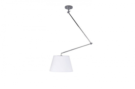 Lampa wisząca ADAM S PENDANT stelaż AZ 1841 + AZ 2588 klosz white | biały - średnica 30 - Azzardo - żyrandol