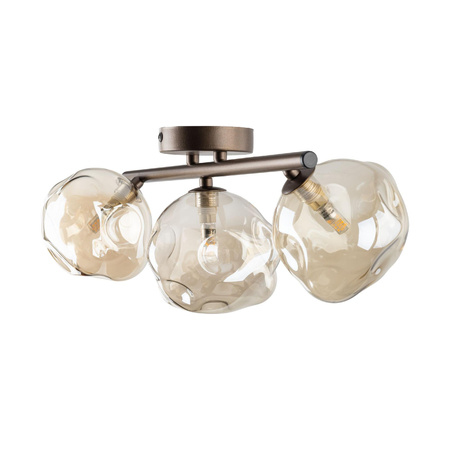 LAVA BROWN LAMPA SUFITOWA 3XG9 (11035) - TK Lighting