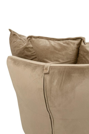 Fotel bujany SWING VELVET khaki (KH1301100129) - King Home