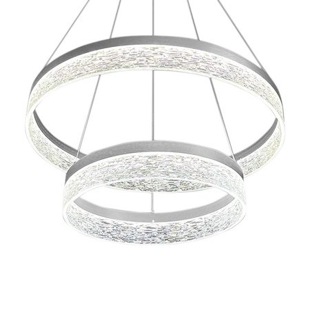 Lampa wisząca GALA SILVER 54W LED (ML2243) - Milagro