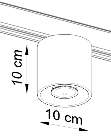 ORBIS biały GU10 3000K 7W 510lm (MYL.00035) - Make Your Light