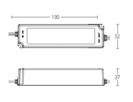 REMOTE DRIVER 100W PUSH BUTTON (20301 Zambelis) - Zambelis