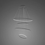 Lampa wisząca Ledowe Okręgi No.4 100cm czarna 3k Dali (LA084/P_100_in_3k_black_Dali) - ALTAVOLA DESIGN