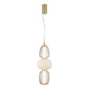 Lampa wisząca CARO GOLD 28W LED (ML0363) - Milagro