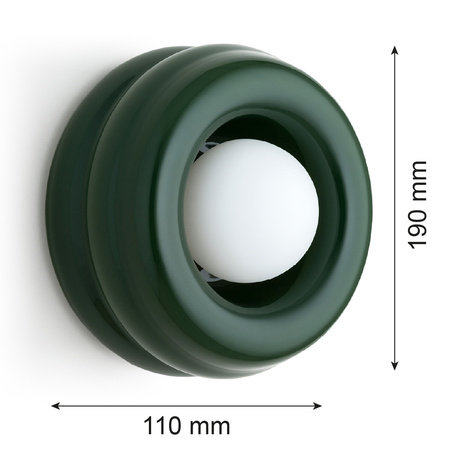 Szklany kinkiet TEVO (8810) - Argon