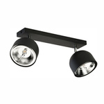 ALTEA BLACK LAMPA SUFITOWA 2 PŁ + ŻARÓWKI (6518) - TK Lighting