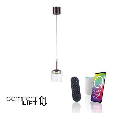 Q-KON LAMPA WISZĄCA SREBRNY (2741-21) - Paul Neuhaus