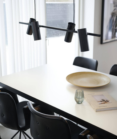 Lampa wisząca ALANIS Nordlux GU10 15W Metal Czarny