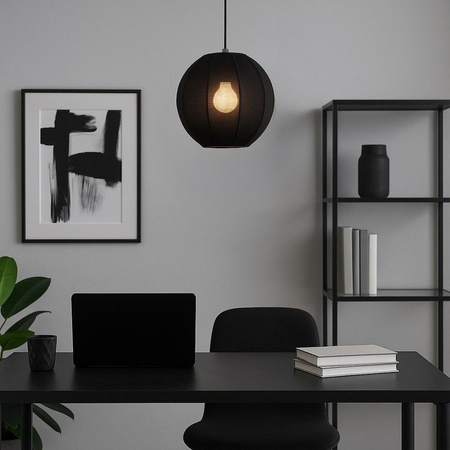 Lampa wisząca Dana Czarny 1xE27 (ML1806) - Milagro