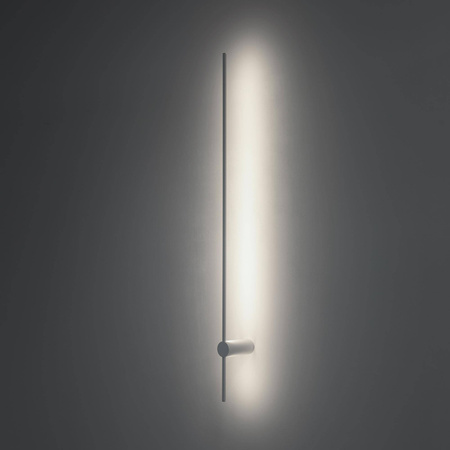 Minimalistyczny biały kinkiet SABER LED L (11590) - Nowodvorski