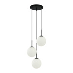 Lampa wisząca Deore (PND-5578-3S-BK) - Italux