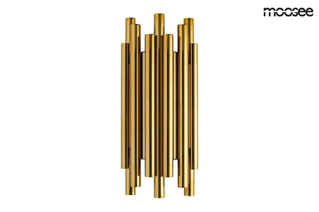 MOOSEE lampa ścienna ORGANO złota (MSE010400198) - Moosee