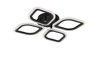 ILLUMIA LAMPA SUFITOWA CZARNA-ZŁOTA/BLACK-GOLD (MS236040R-BK) - Zuma Line