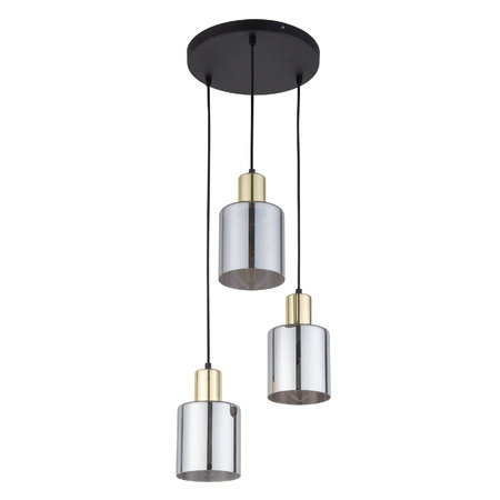 Lampa wisząca SIERRA GOLD lustrzana 3 PŁ (6663) - TK Lighting